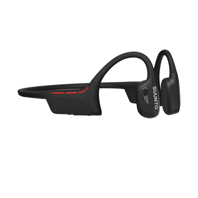 Suunto wing 2 black – premium bone conduction headphone