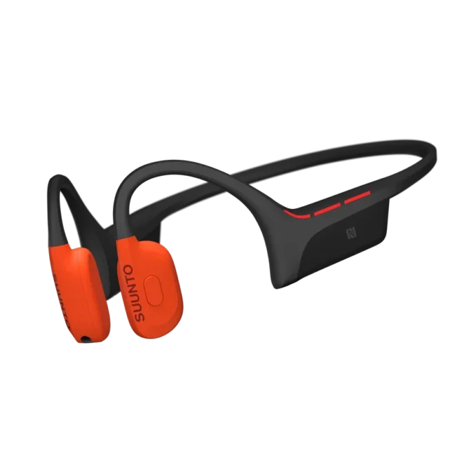 Suunto wing 2 coral orange – premium bone conduction headphone