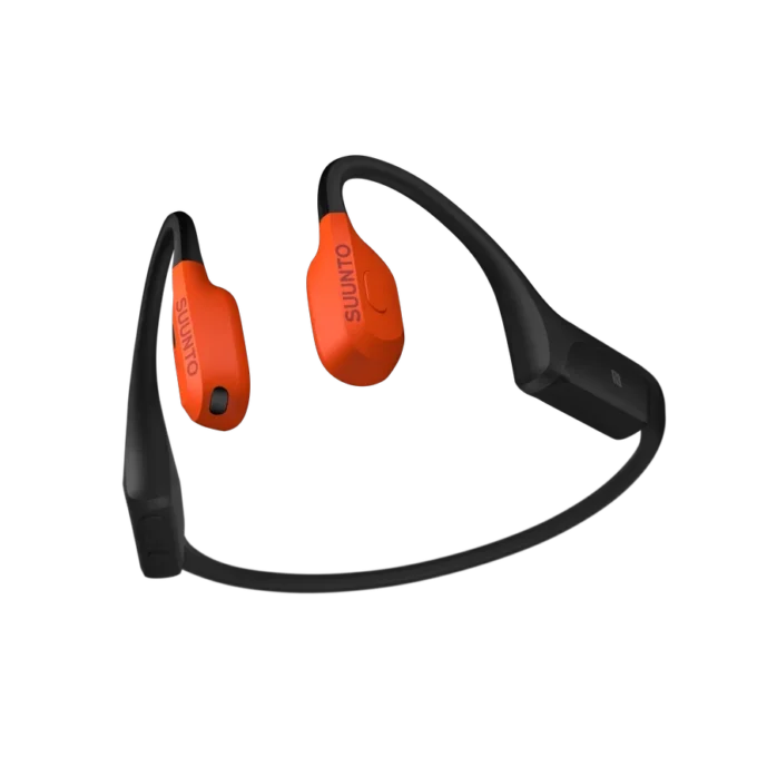 Suunto wing 2 coral orange – premium bone conduction headphone