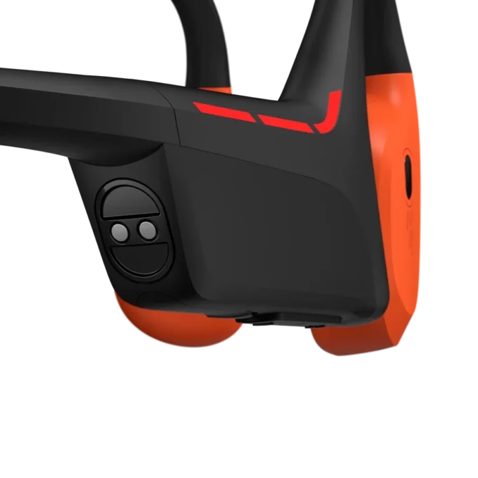 Suunto wing 2 coral orange – premium bone conduction headphone