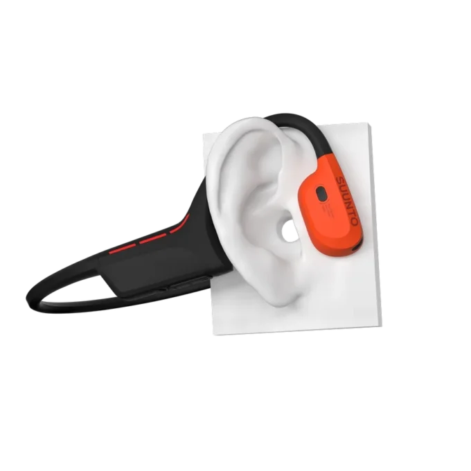 Suunto wing 2 coral orange – premium bone conduction headphone