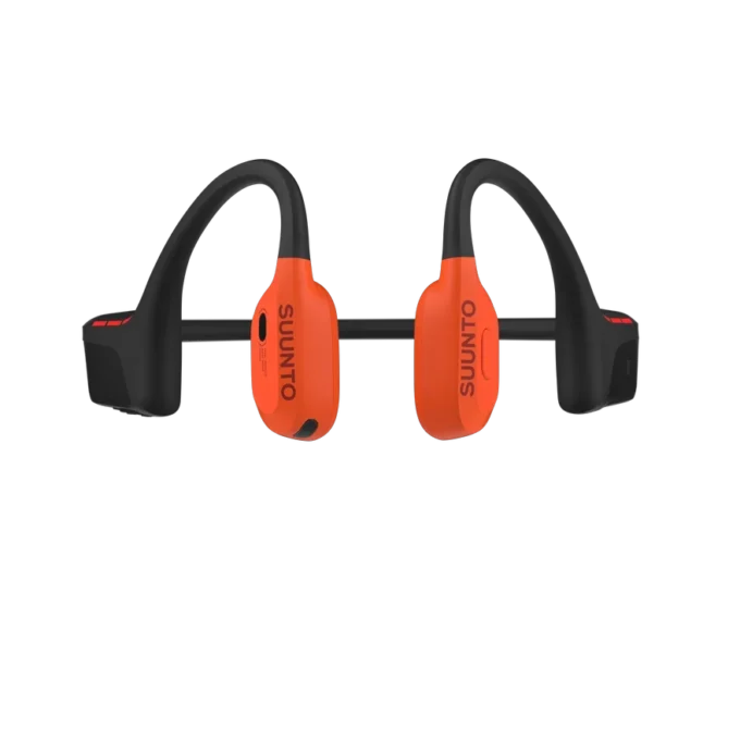 Suunto wing 2 coral orange – premium bone conduction headphone