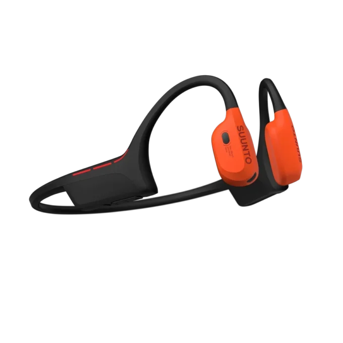 Suunto wing 2 coral orange – premium bone conduction headphone