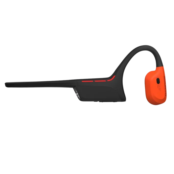 Suunto wing 2 coral orange – premium bone conduction headphone