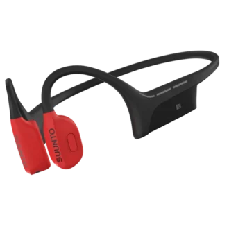 Suunto wing lava red bone conduction headphones