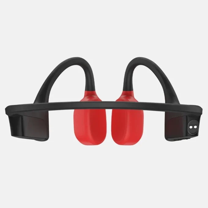 Suunto wing lava red bone conduction headphones