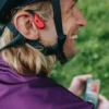 Suunto wing lava red bone conduction headphones