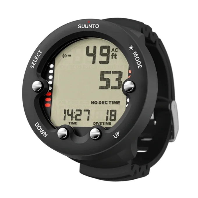 Suunto zoop novo black – easy-to-use big display dive computer