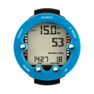 Suunto zoop novo blue – easy-to-use dive computer with large display