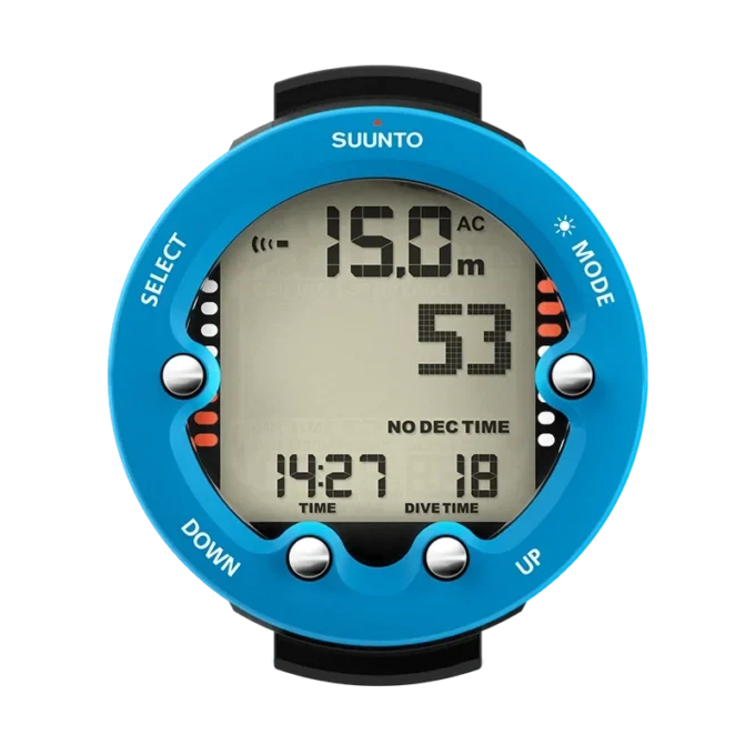 Suunto zoop novo blue – easy-to-use dive computer with large display