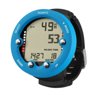 Suunto zoop novo blue – easy-to-use dive computer with large display