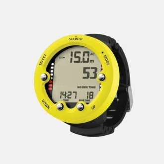 Suunto zoop novo lemon yellow – easy-to-use big display dive computer